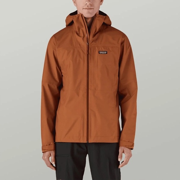 Patagonia Other - $230 Patagonia Men's Boulder Fork Rain Jacket Size XXL Robin Brown SP25